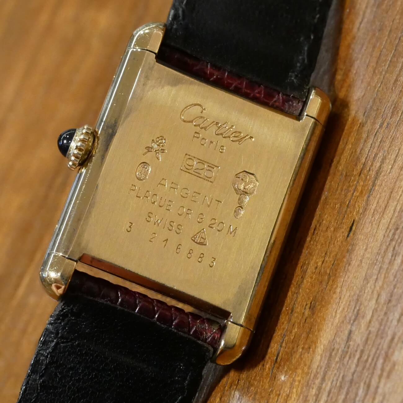 CARTIER MUST TANK