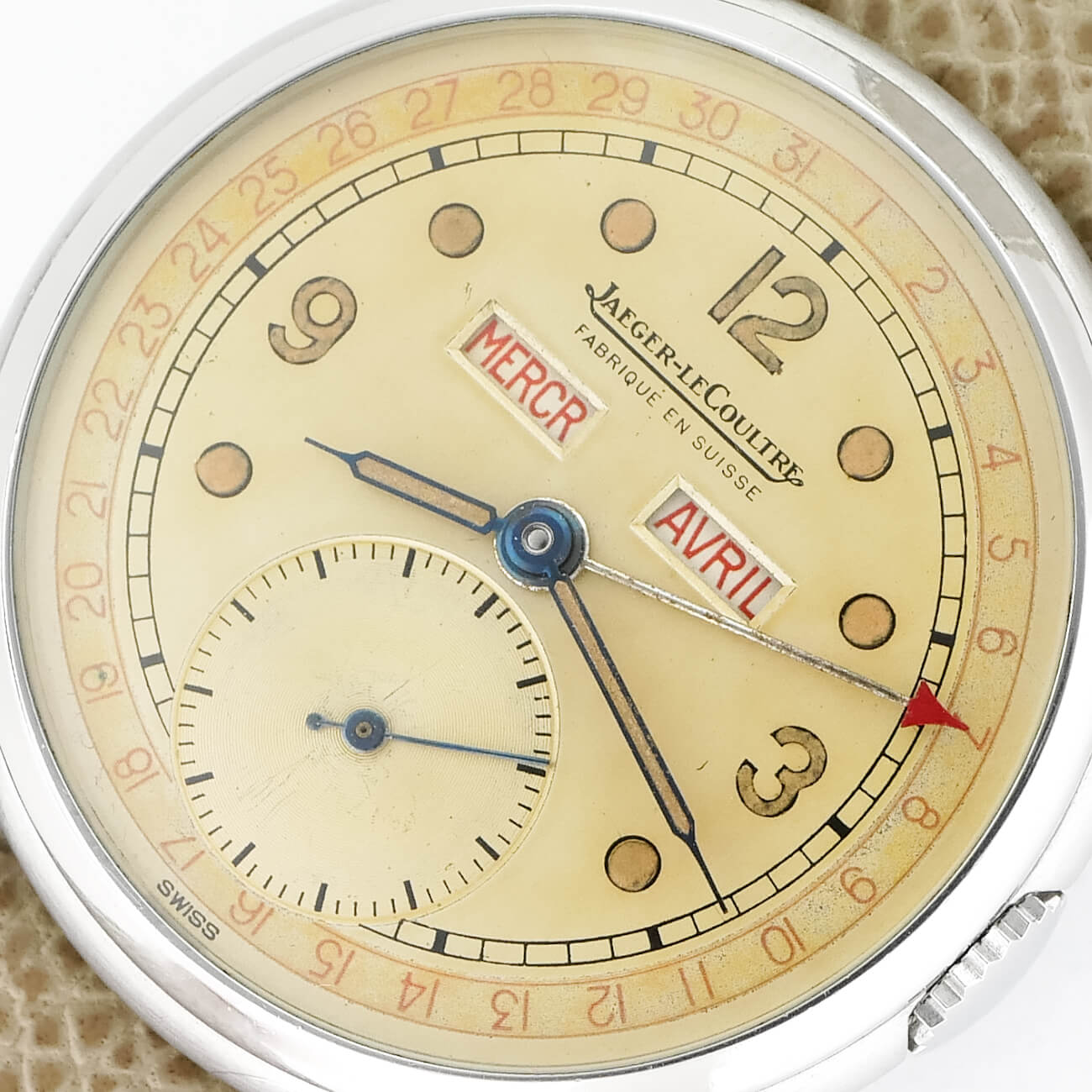 JAEGER LECOULTRE TRIPLE CALENDAR