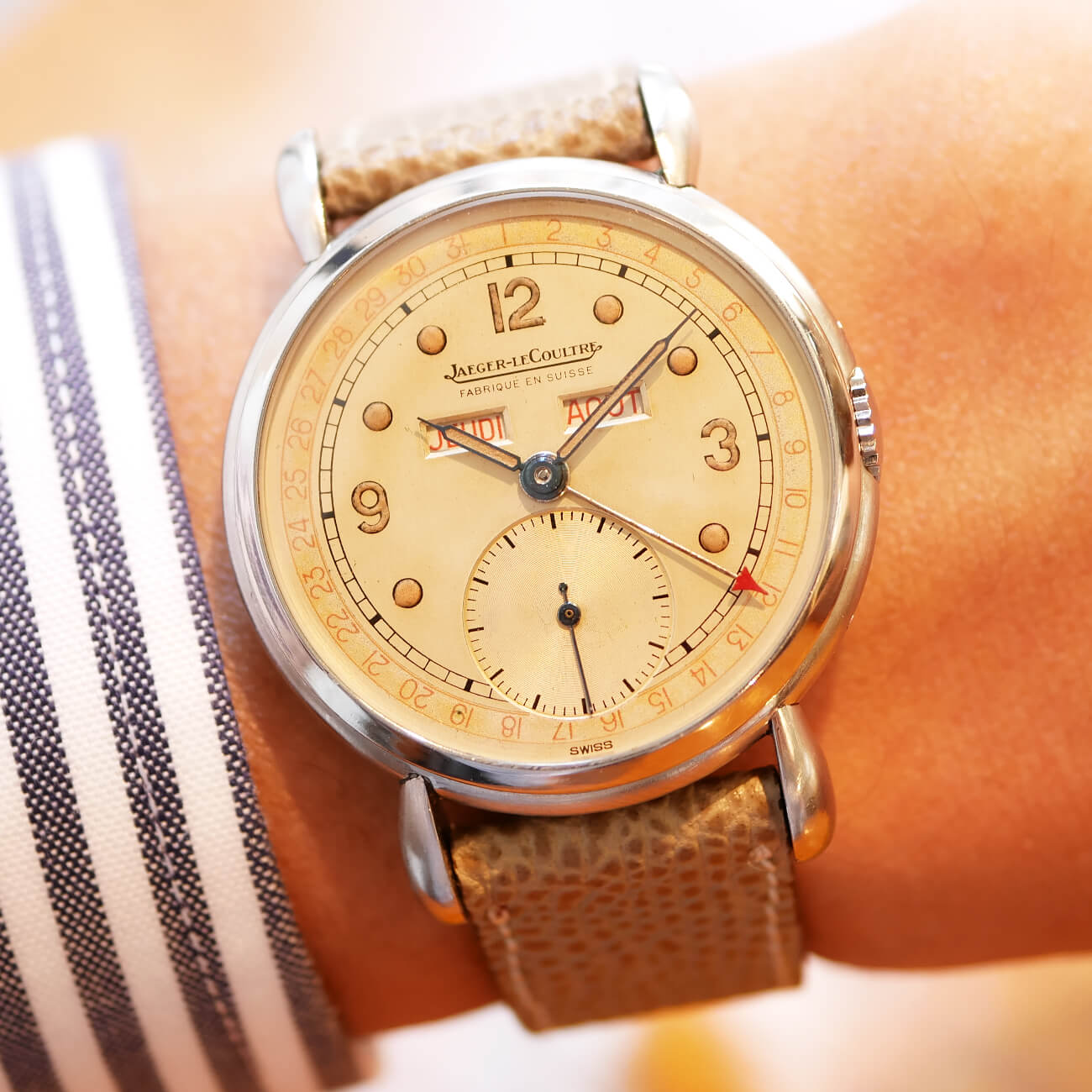 JAEGER LECOULTRE TRIPLE CALENDAR