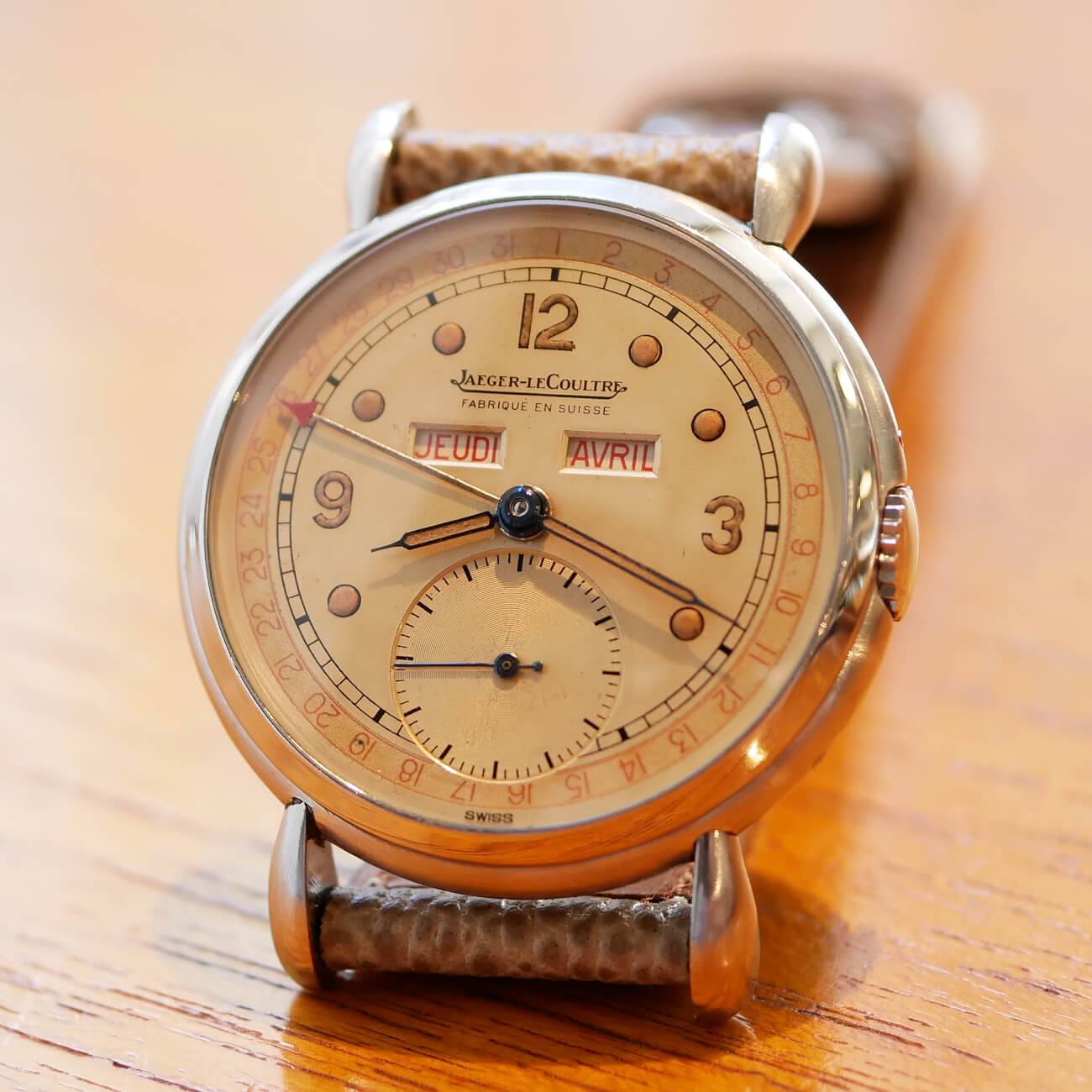 JAEGER LECOULTRE TRIPLE CALENDAR