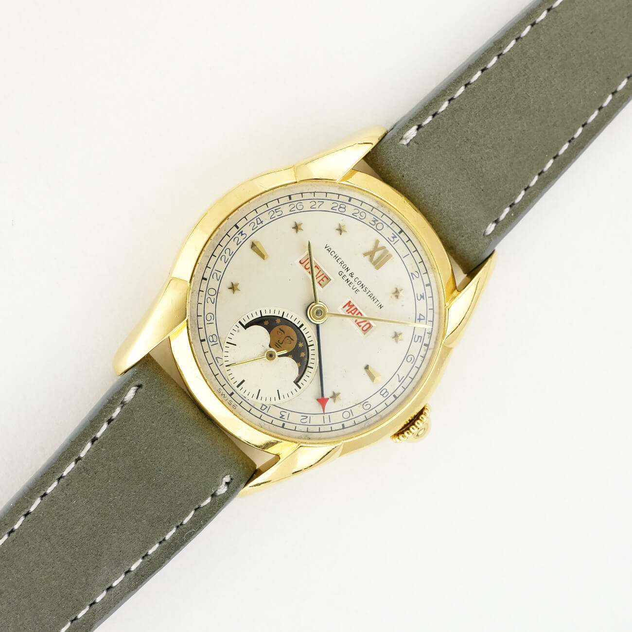 VACHERON&CONSTANTIN TRIPLE CALENDAR MOON PHASE