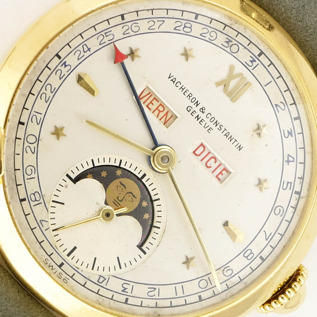 VACHERON&CONSTANTIN TRIPLE CALENDAR MOON PHASE