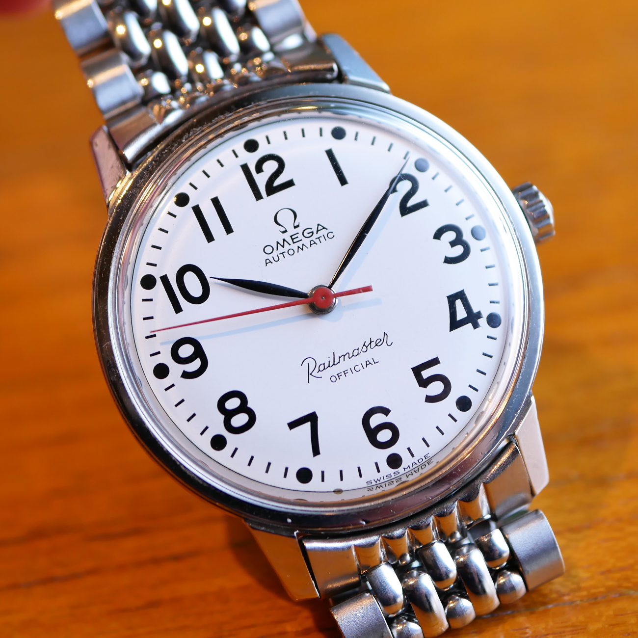 OMEGA RAILMASTER OFFICIAL